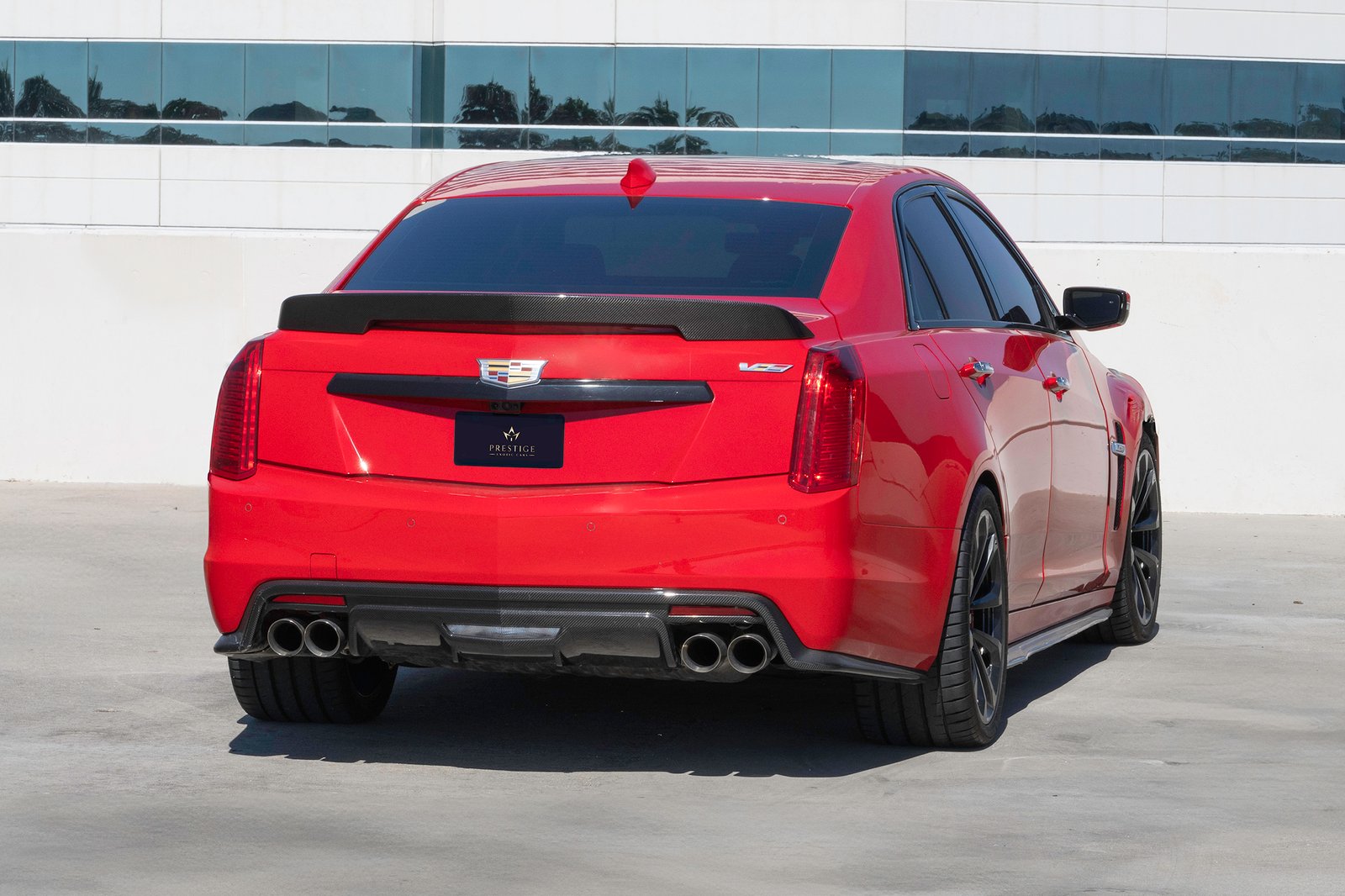 CadillacCTS-V Red | Prestige Exotic Cars Rentals