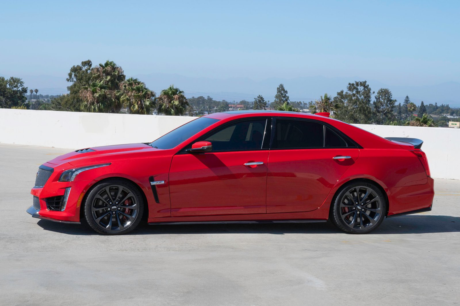CadillacCTS-V Red | Prestige Exotic Cars Rentals