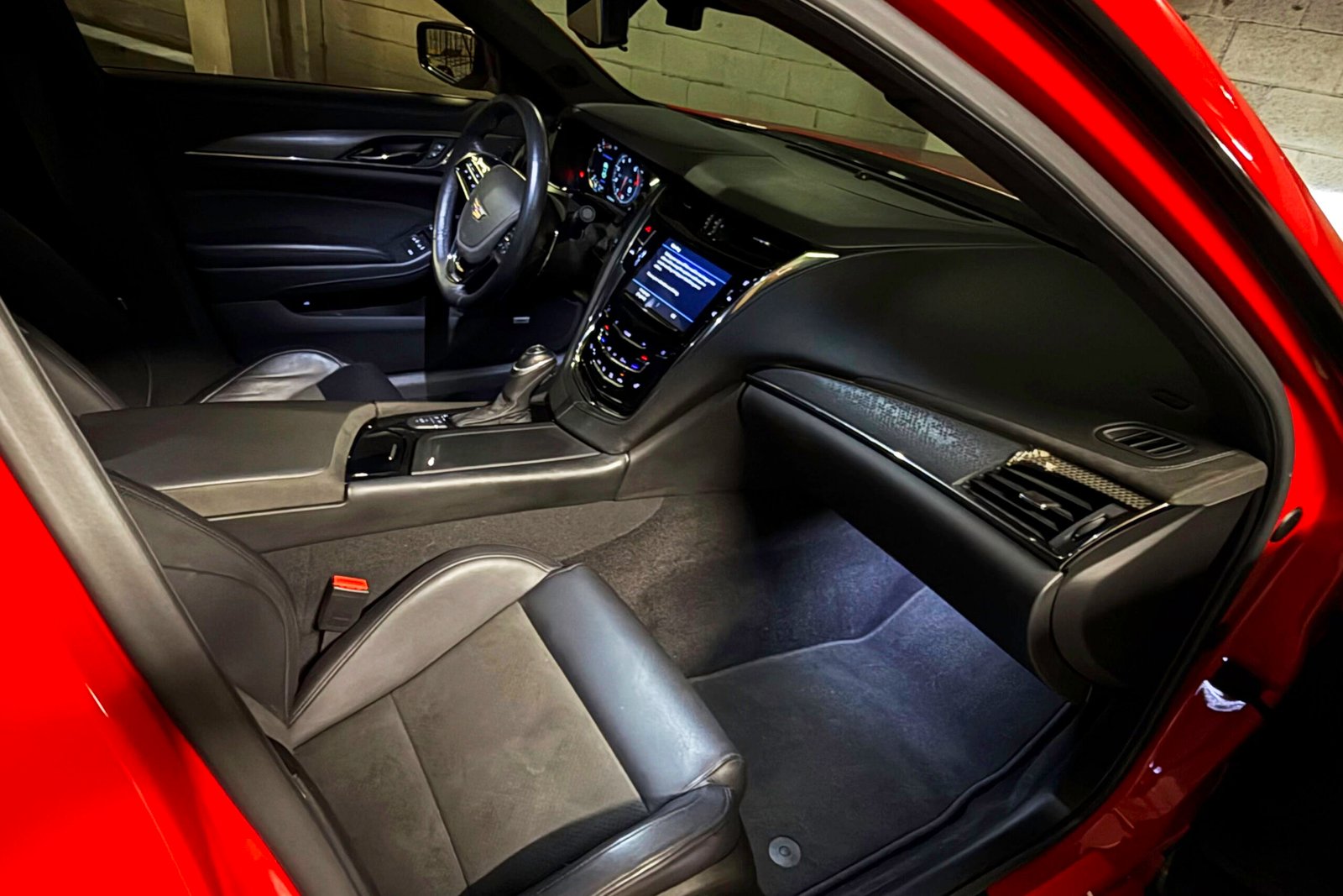CadillacCTS-V Red | Prestige Exotic Cars Rentals