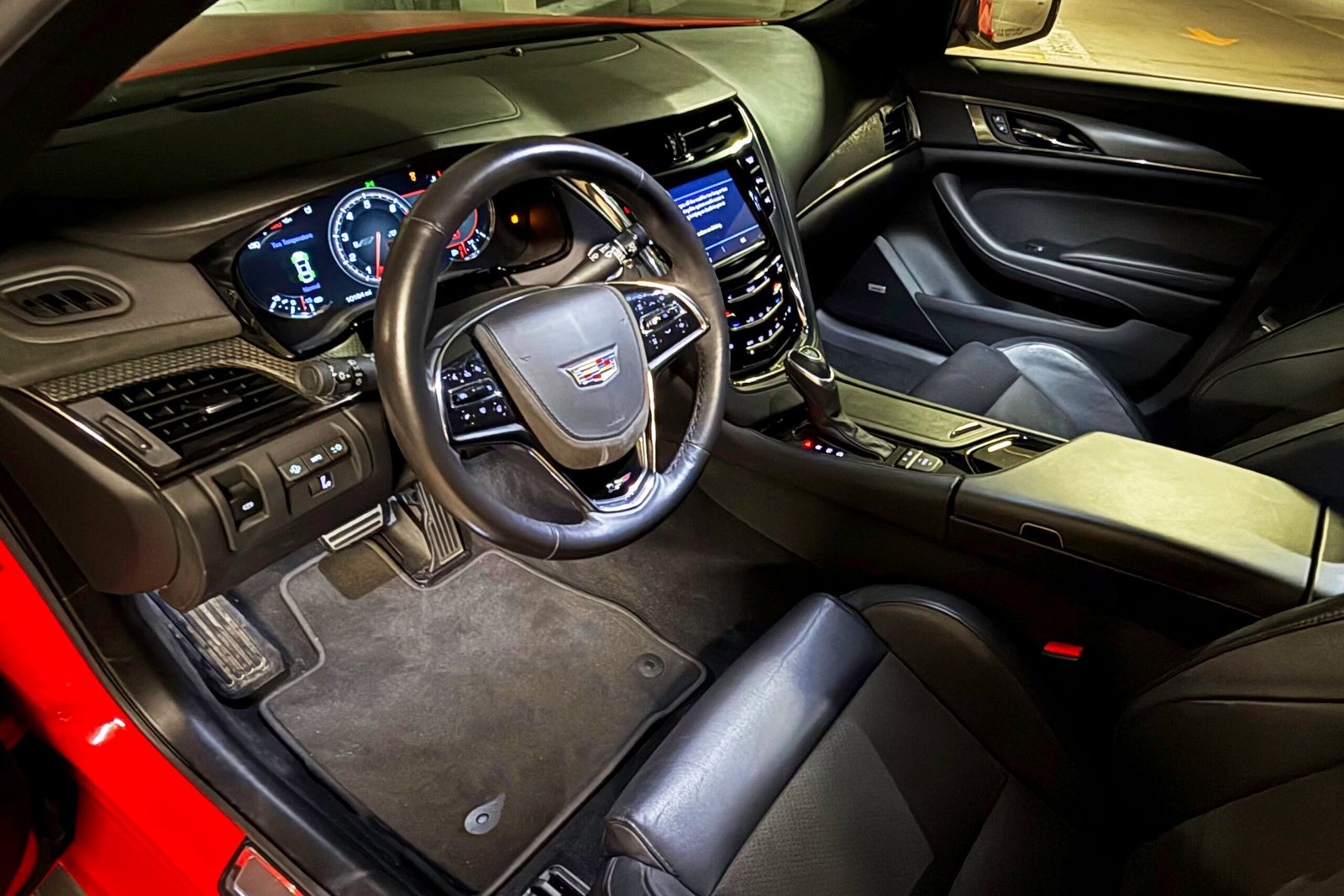 CadillacCTS-V Red | Prestige Exotic Cars Rentals
