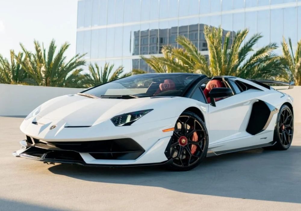Lamborghini Aventador SVJ Roadster for rent | Prestige Exotic