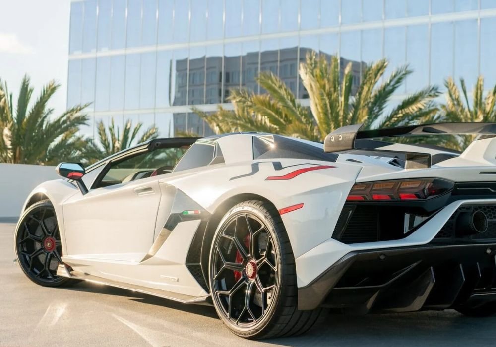 Lamborghini Aventador SVJ Roadster for rent | Prestige Exotic