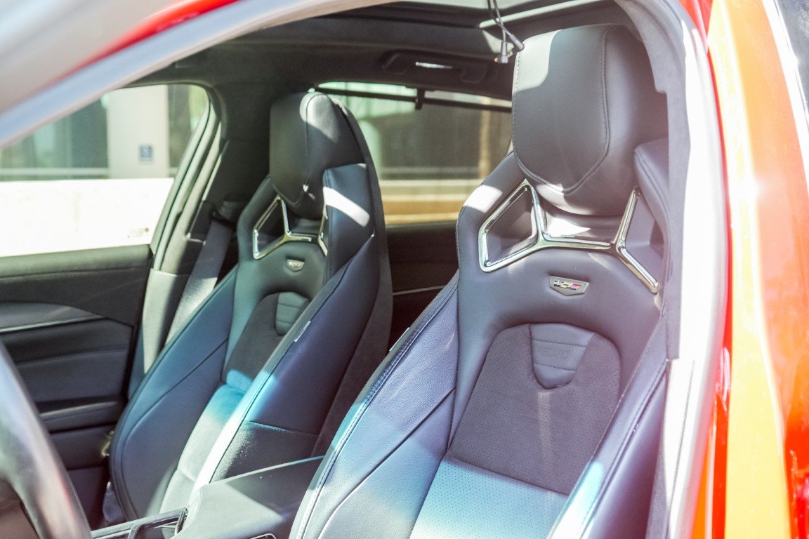 CadillacCTS-V Red | Prestige Exotic Cars Rentals