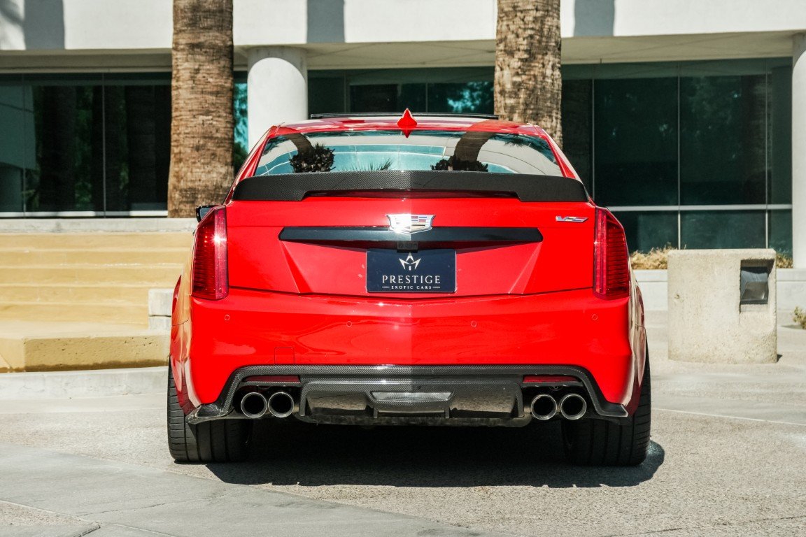 CadillacCTS-V Red | Prestige Exotic Cars Rentals