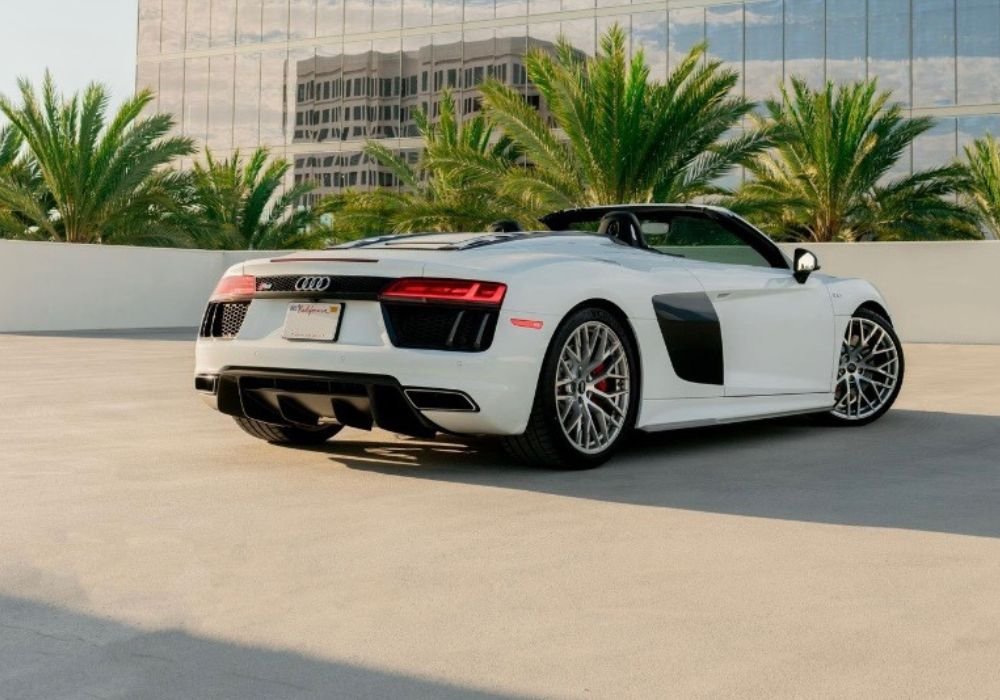 Audi R8 V10 Spyder - Prestige Exotics Car Rentals